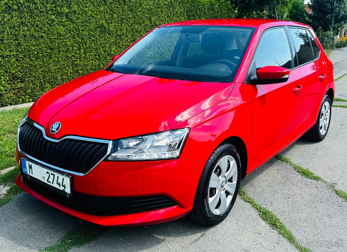 Škoda Fabia III 1,0 11/ 2020,KLIMA,CENTRÁL,MLHOVKY