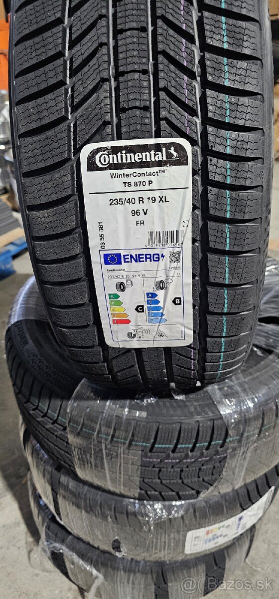 Nové zimne Conti WinterContact TS 870 P 235/40 R19 96V XL