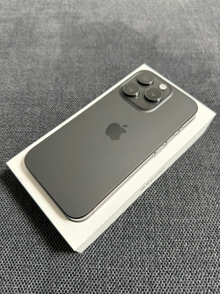 iPhone 15 Pro 256GB Black Titanium