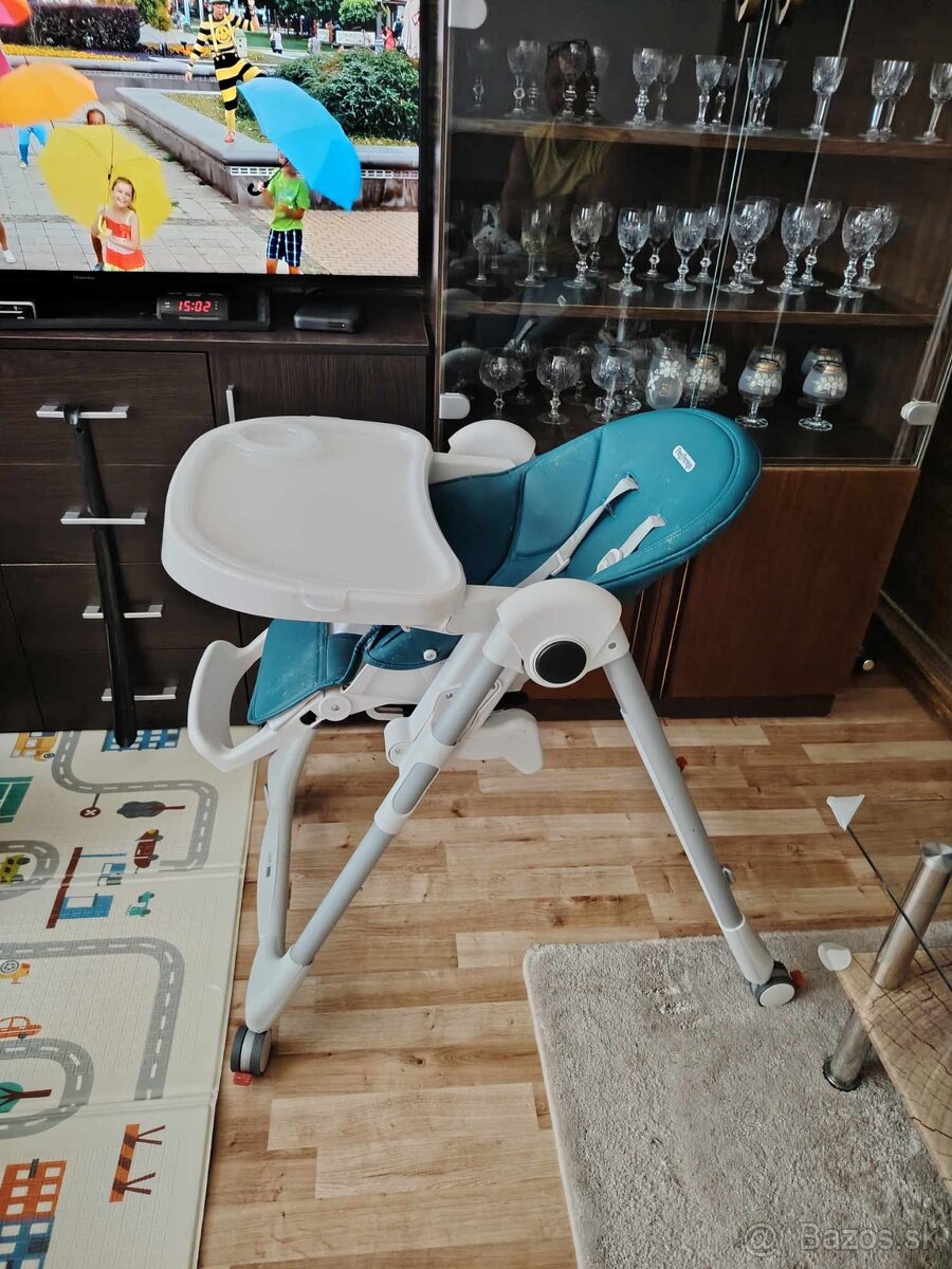 Detská jedálenská stolička Peg Perego Follow Me