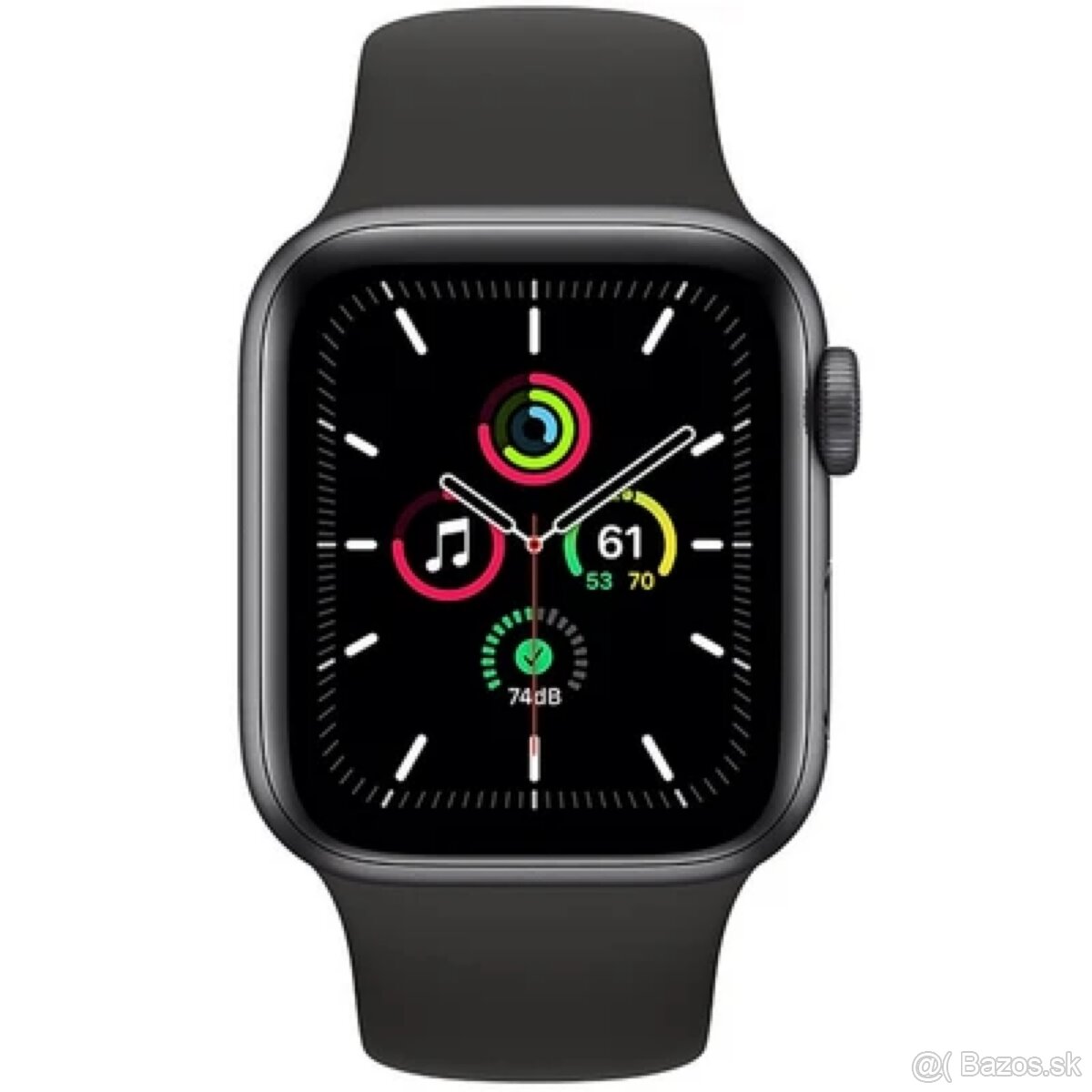 Apple Watch SE 44mm + naramky a sklicka