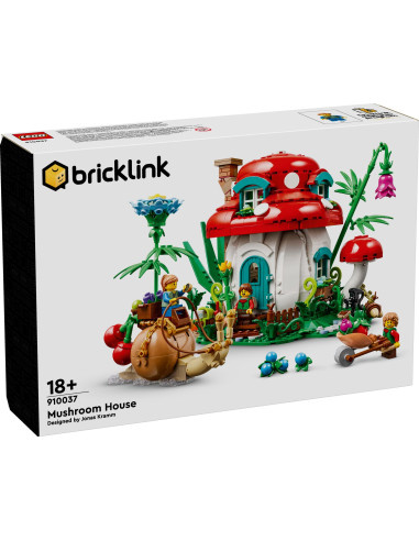 LEGO Bricklink 910037 Mushroom House