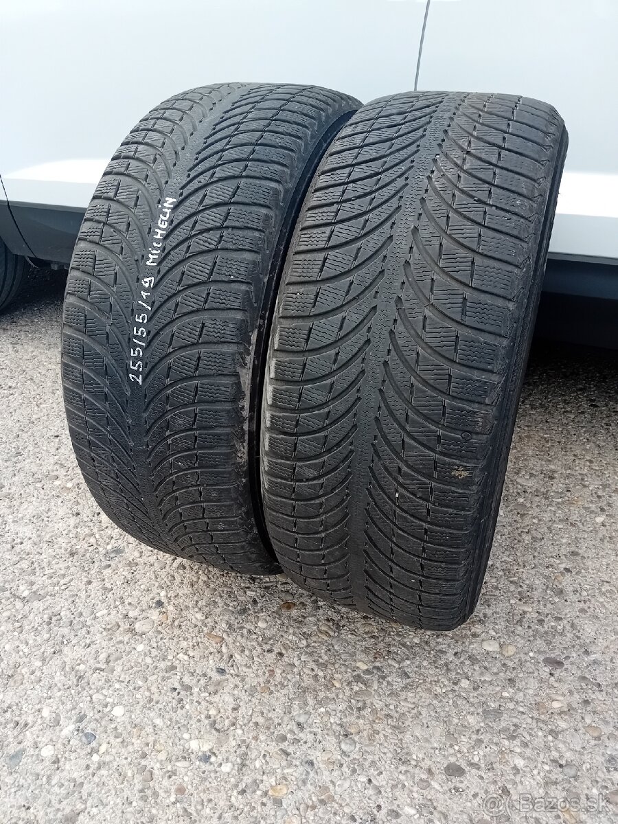 2ks 255/55R19 zimné pneumatiky Michelin