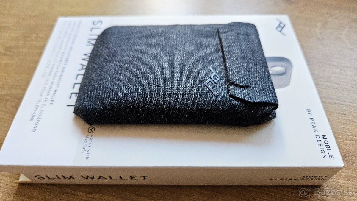 Peak Design Slim Wallet Charcoal