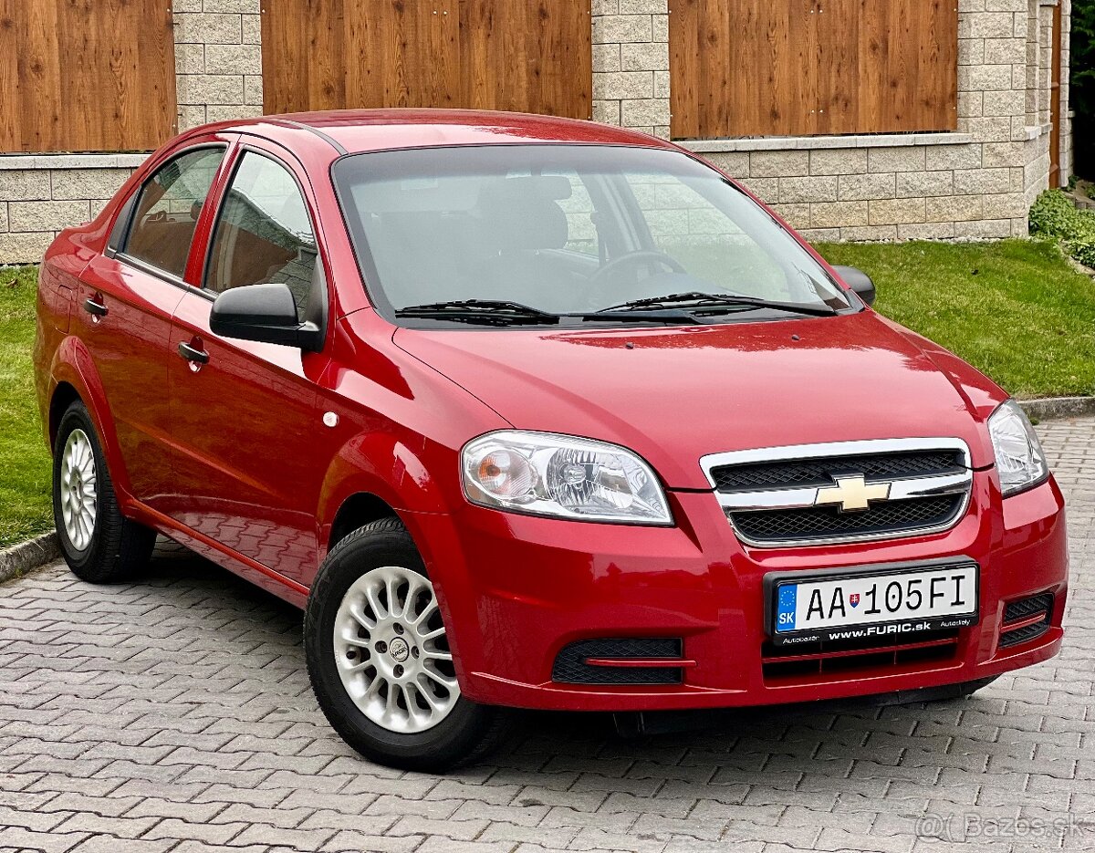 Chevrolet Aveo - Prvý majiteľ, SK pôvod, 118tis km, nová STK