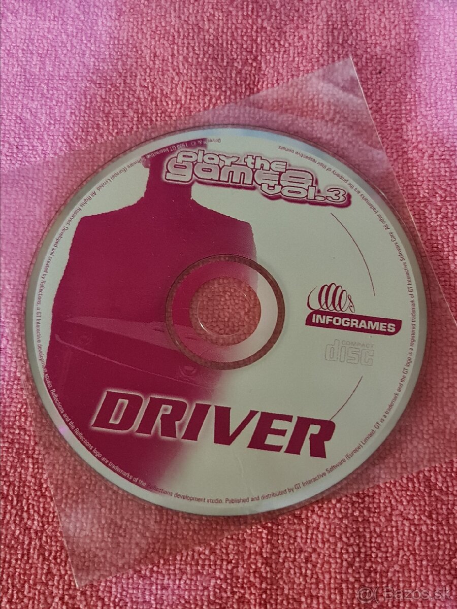 Driver – PC CD-ROM (Play the Games Vol. 3, Infogrames)