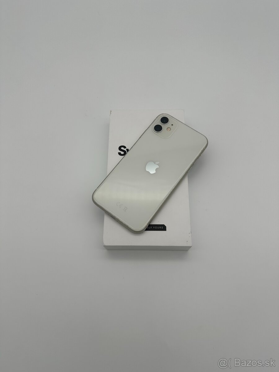 iPhone 11 128GB White (100% Batéria) + DARČEK