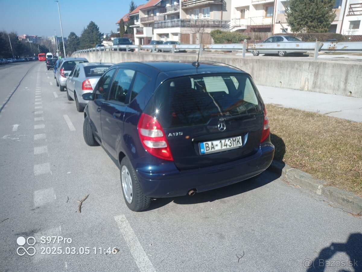 Mercedes A170 - Benzín - 2005 výborny stav 85kW