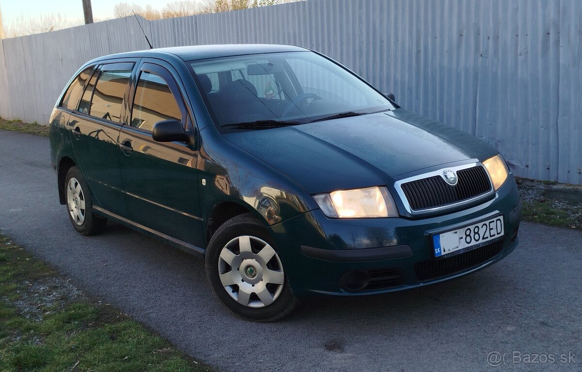 Škoda Fabia 1.2HTP benzín