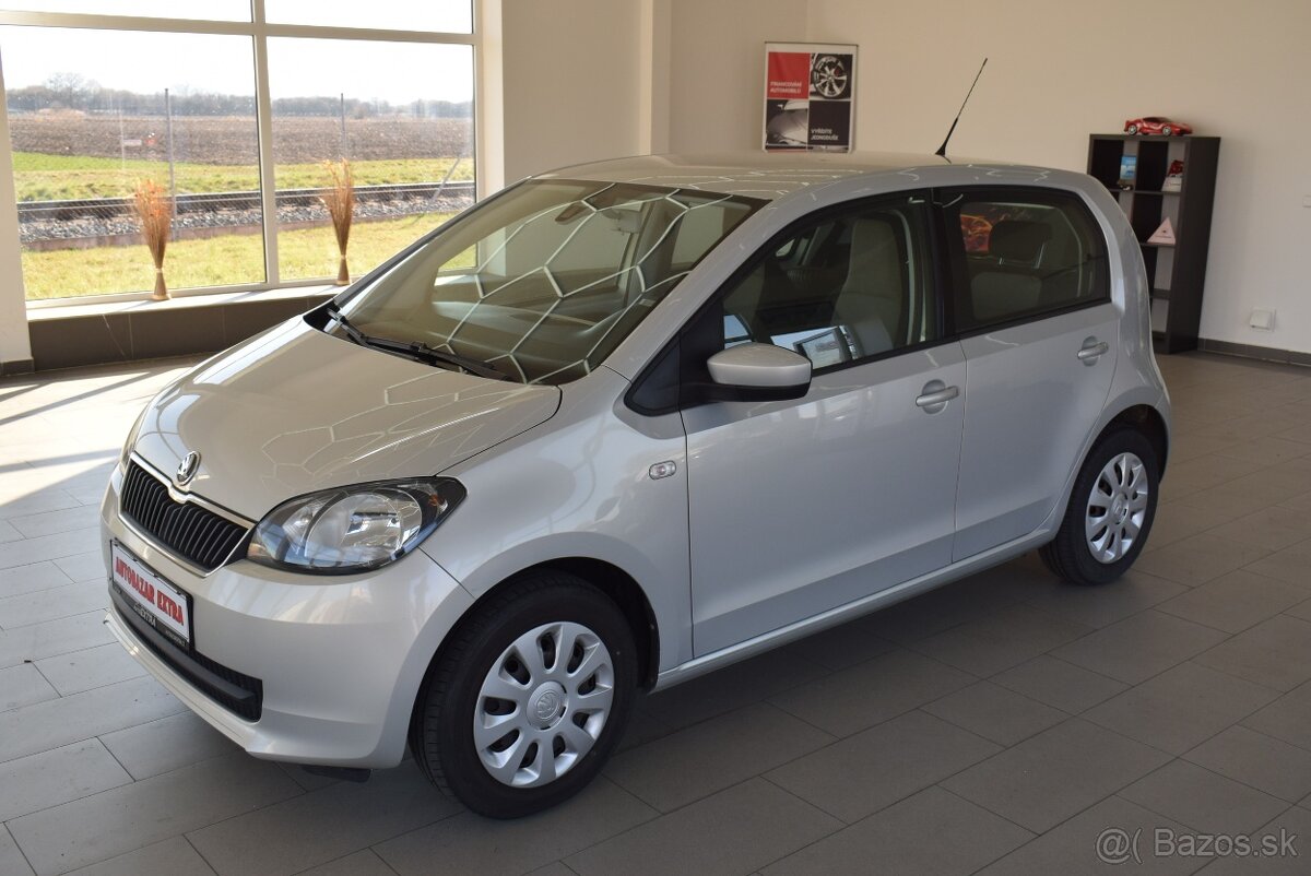 Škoda Citigo 1,0 MPi 44 kW,klima,zimní sada pneu,