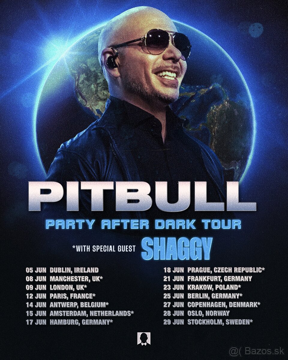 Vstupenky Pitbull Praha