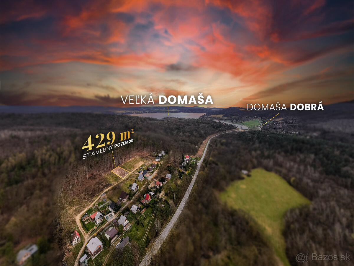 Stavebný pozemok | Domaša - Dobrá