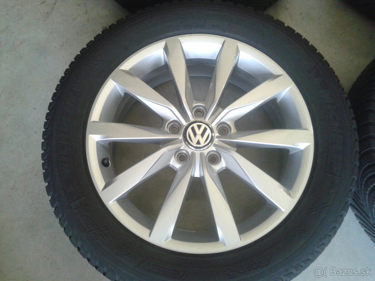 ALU disky 5x112 R17 6J ET48 ORIGINAL VOLKSWAGEN