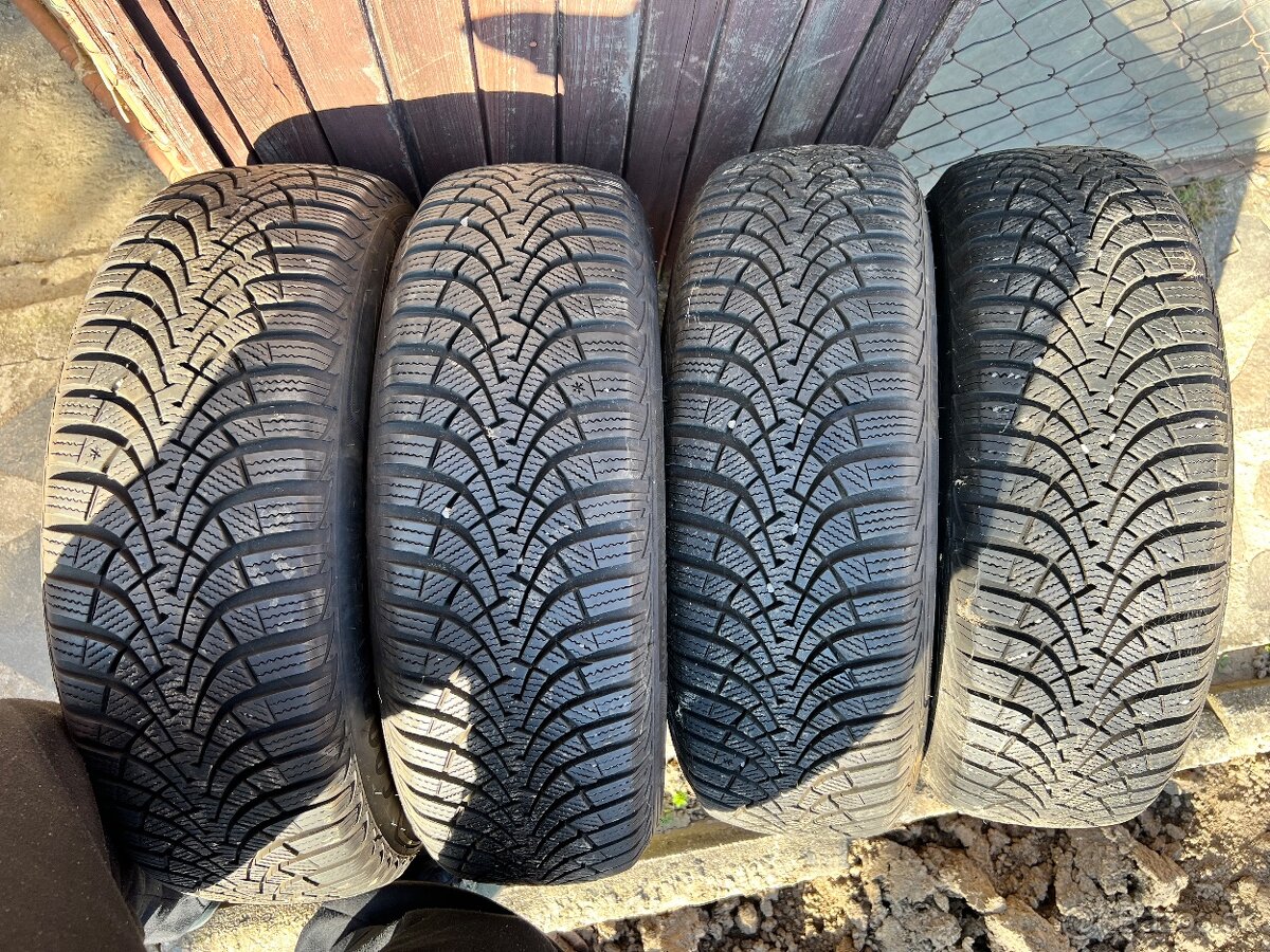 Zimné pneu 195/65 R15 7mm + disky 5x112 R15