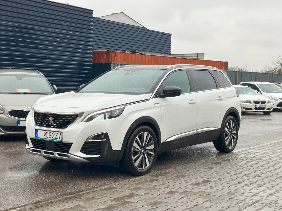 Peugeot 5008 2.0 BlueHDi 180k GT A/T8, 7 MIESTNY