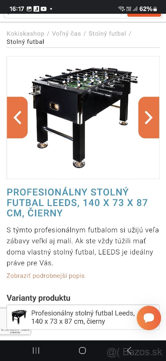 Stolný futbal