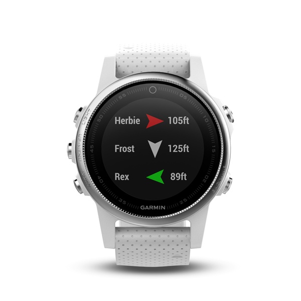 Garmin fenix 5s biela silver