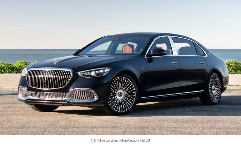 Elektrony Mercedes Maybach S680