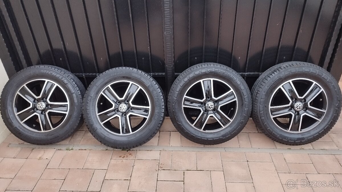 ALU 5x120 R16 ET51 zátěžové +pneu Michelin