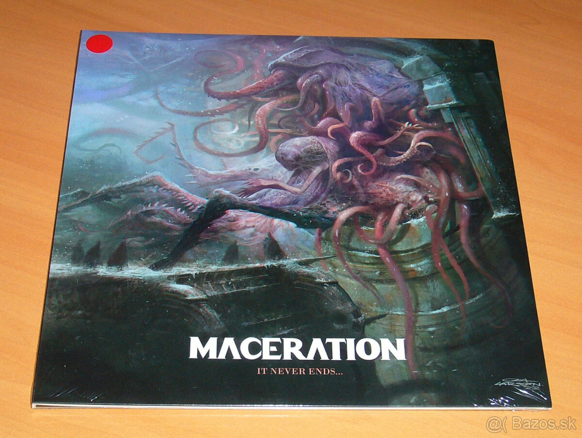 MACERATION - "It Never Ends"  LP