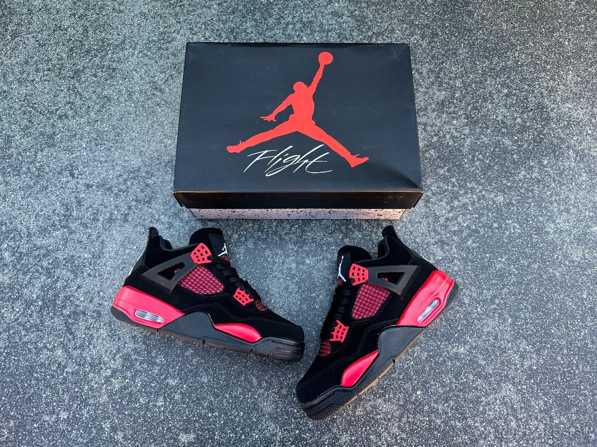 Jordan 4 Retro RED tenisky full balenie