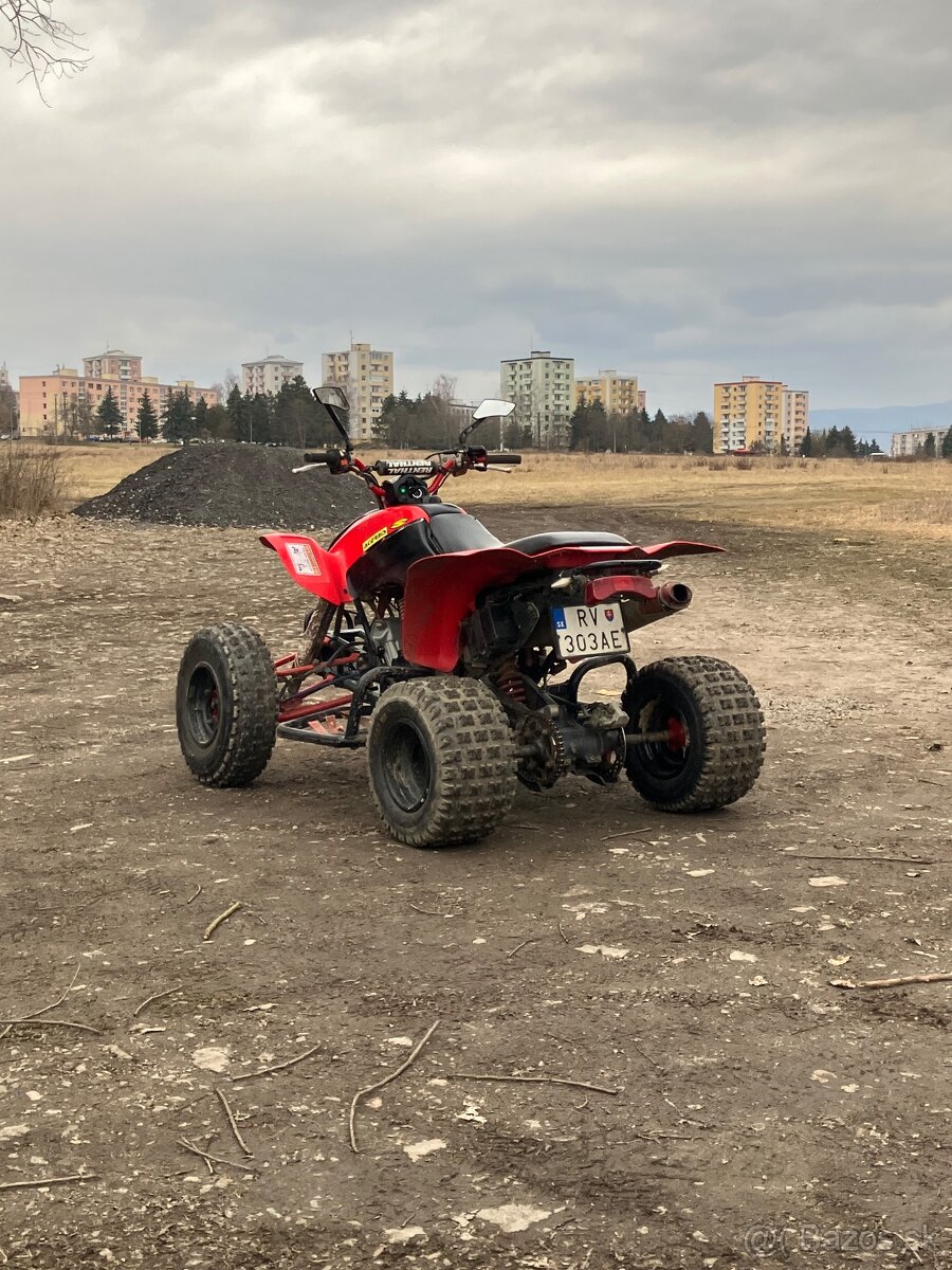 Honda TRX450 TP + ŠPZ