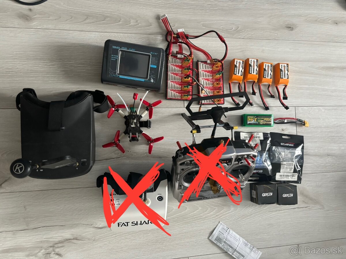 Fpv Dron set/ doplnky