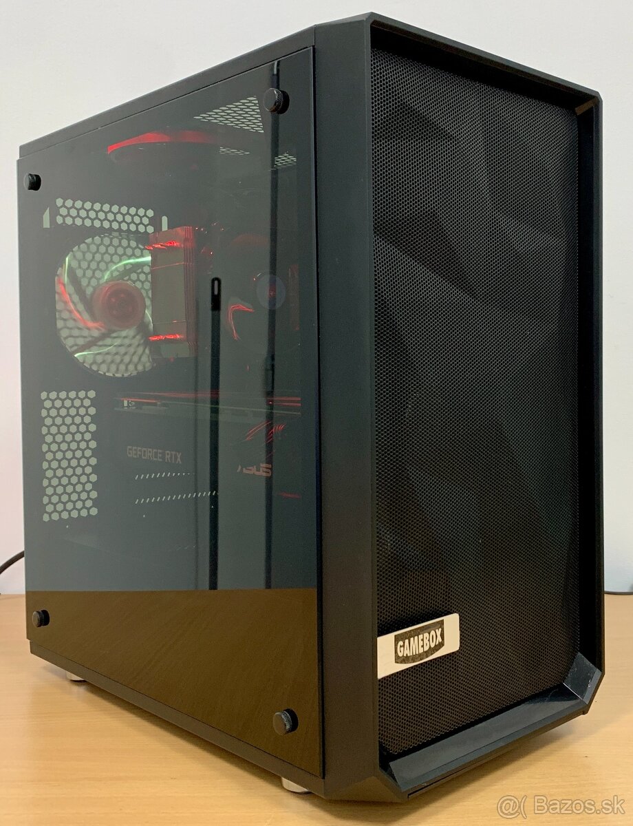 Herný PC - i7 8700, RTX 2080 8GB, 16GB RAM, 1TB NVMe, 650W