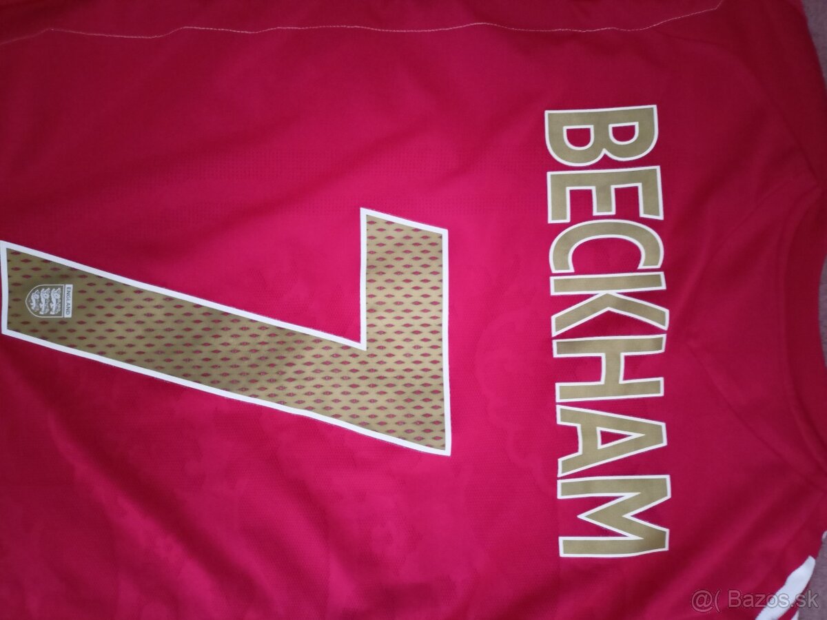 Futbalový dres Umbro Anglicko Beckham