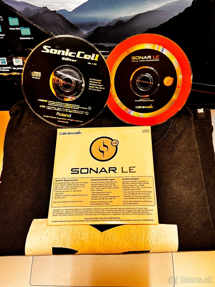 Sonar LE nahrávací program