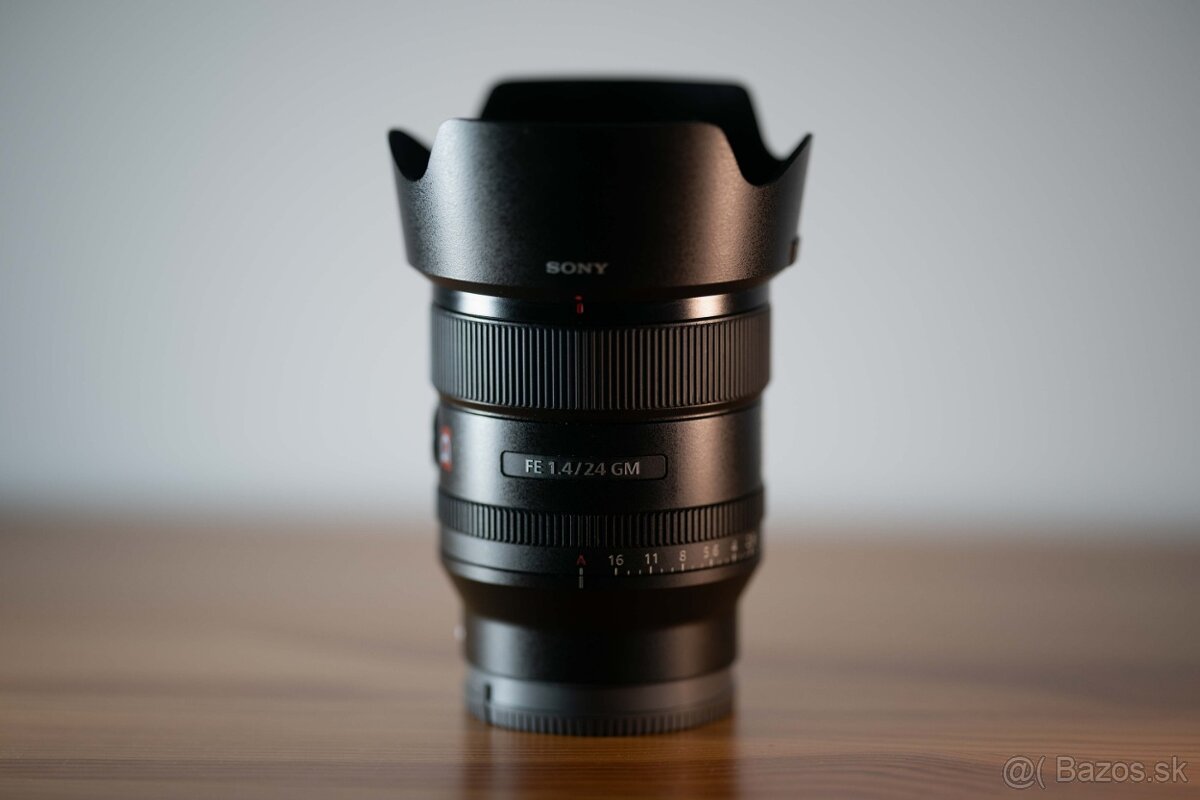 Sony FE 24 mm f/1,4 GM PREDANY