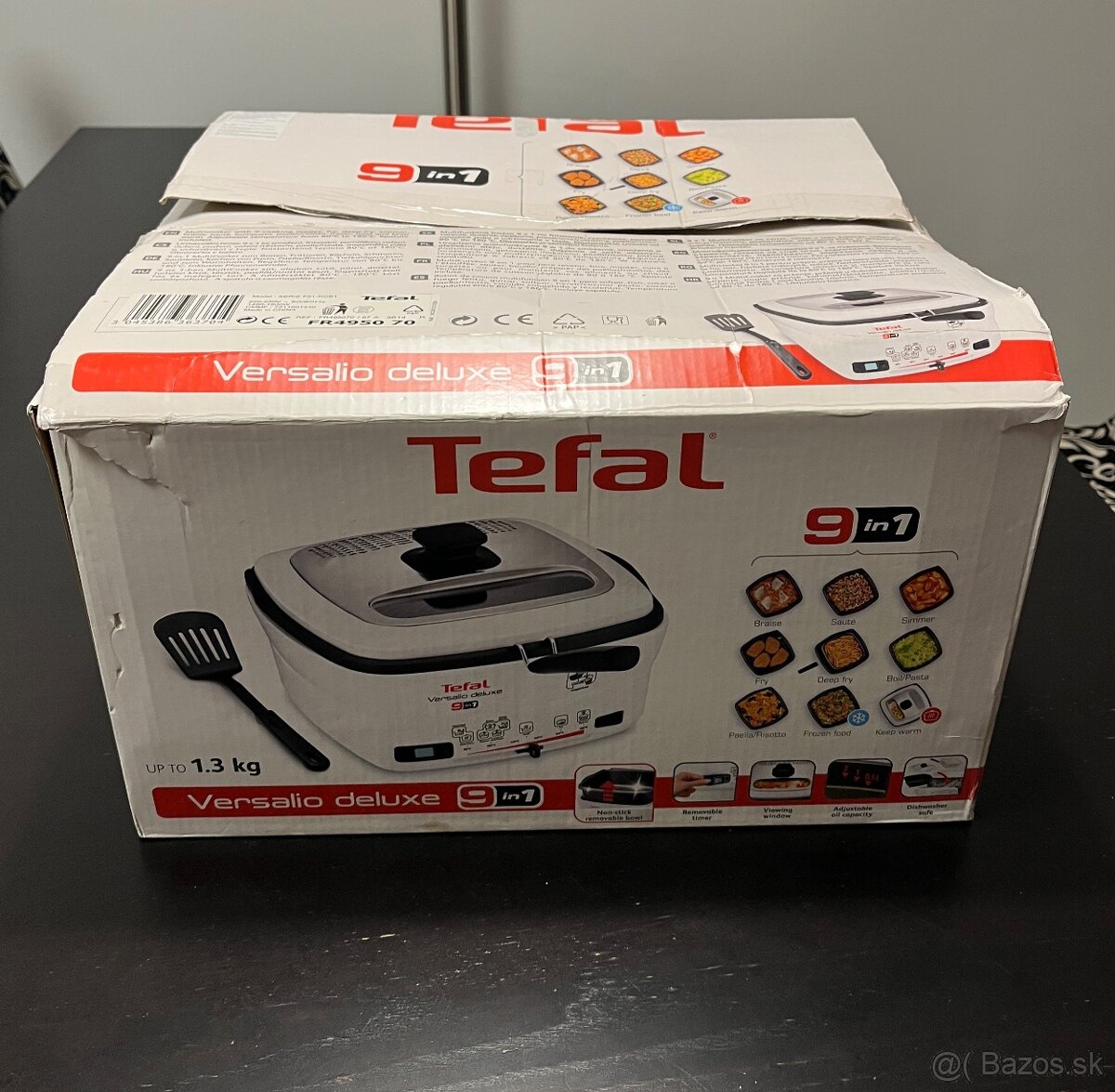 Nová Tefal - Multifunkčná fritéza 9v1 VERSALIO DE LUXE 1600W