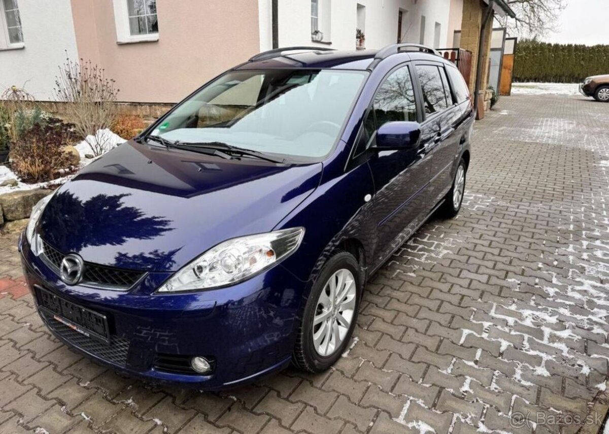 Mazda 5 2,0i -7 Míst ,1 Majitel , Tažn benzín manuál 107 kw