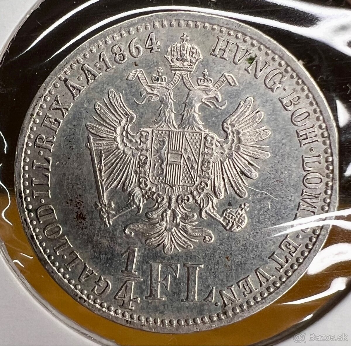 Predám 1/4 Florin 1864 A