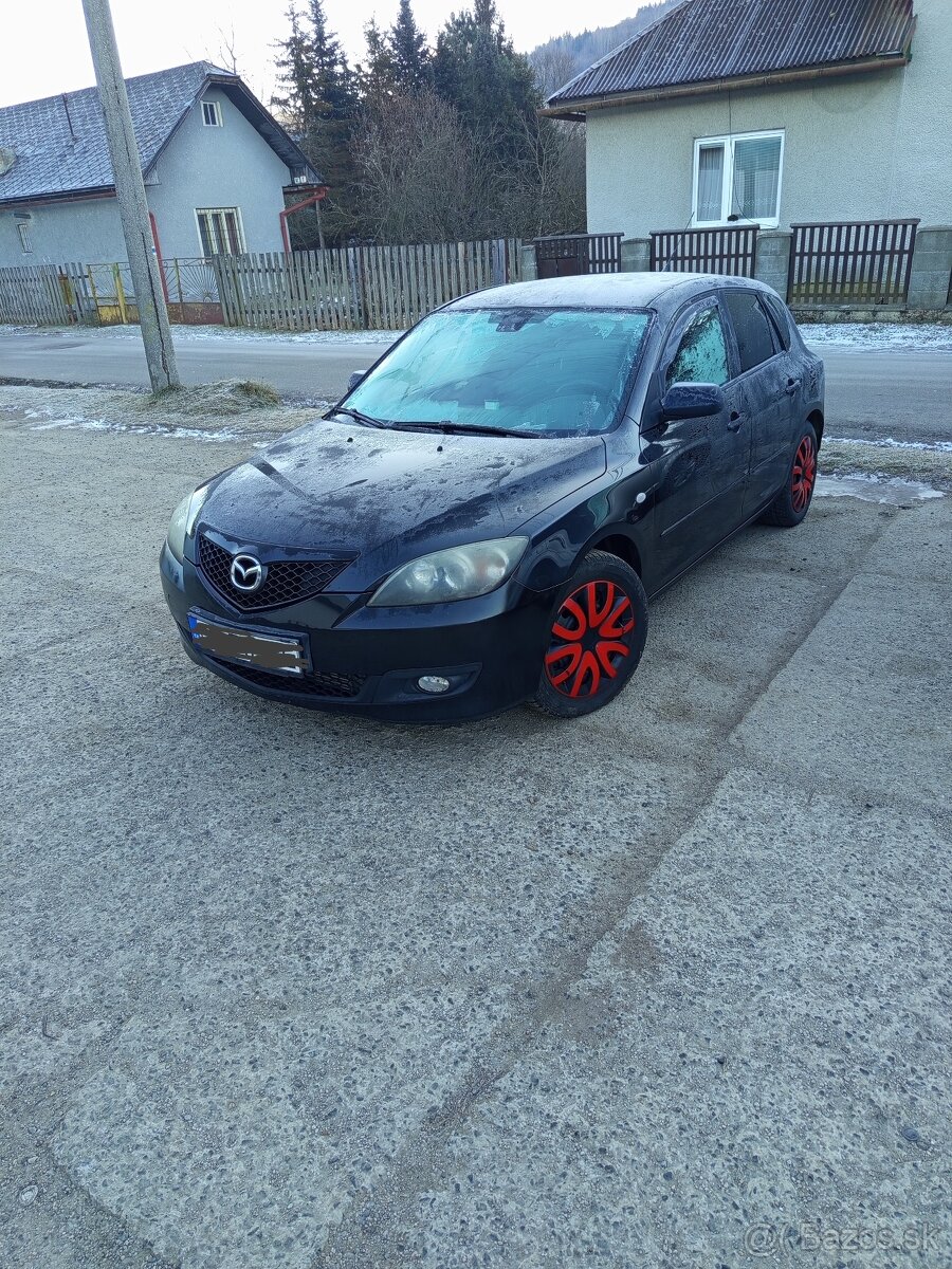 Predám Mazda 3 1.6 Direct injection 80kw rv 2007