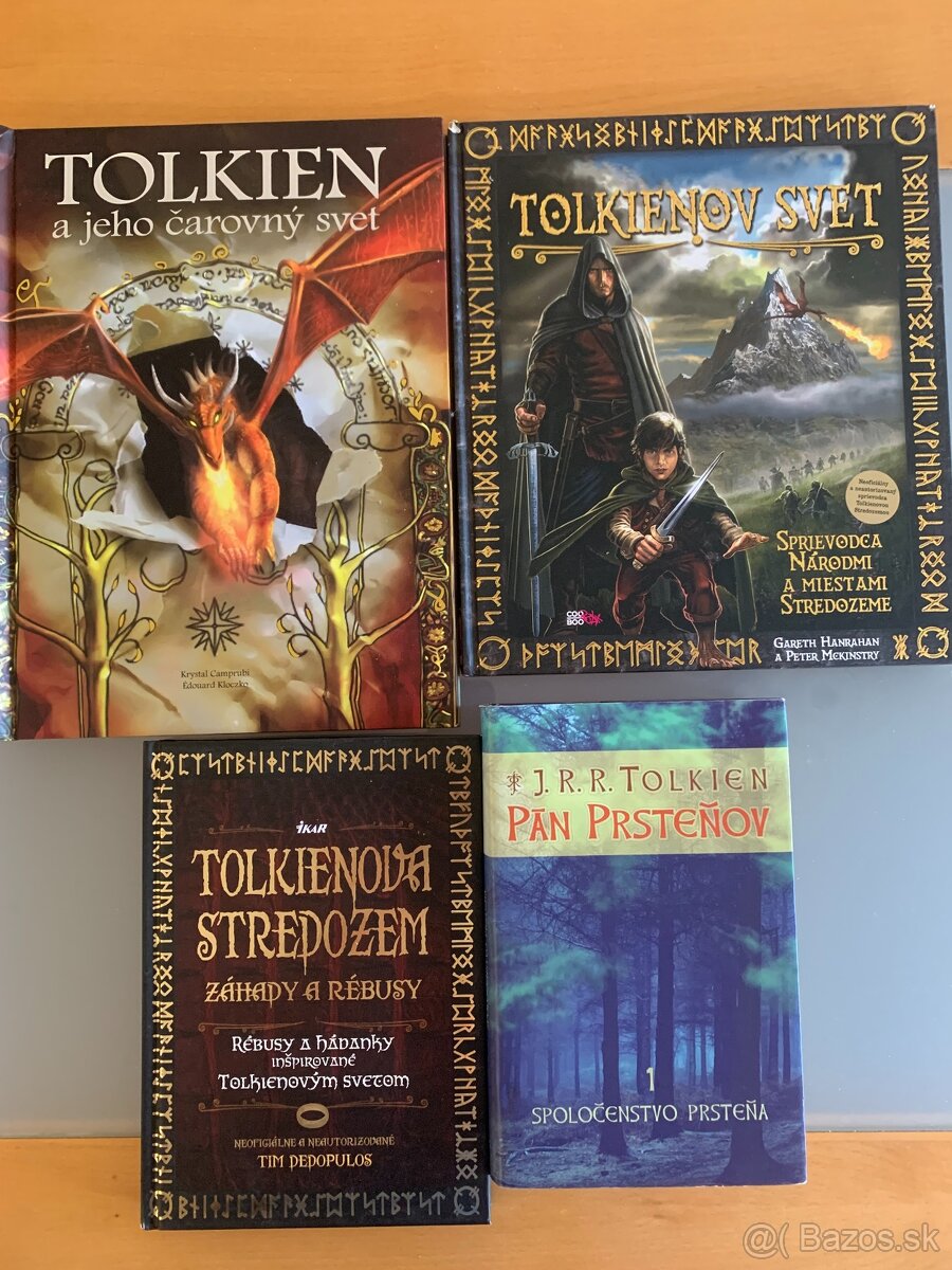 tolkien hobbit pán prstreňov