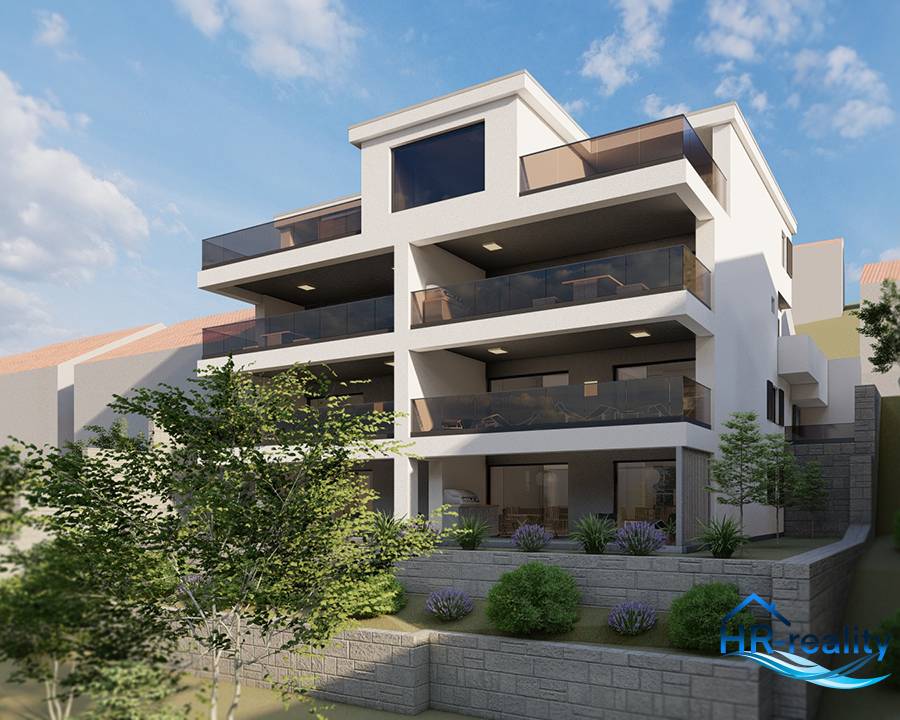 Pakoštane, Drage – luxusné apartmány v 1.rade od mora