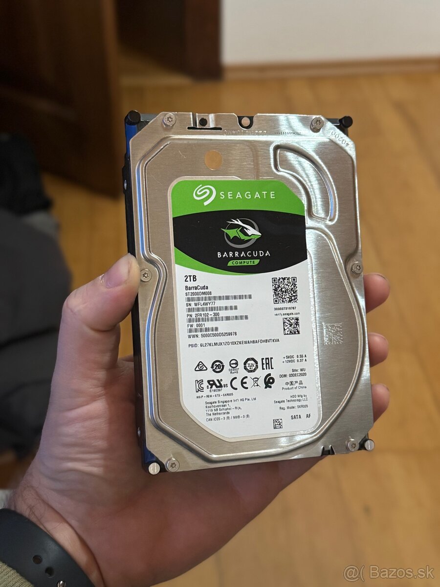 Seagate Barracuda 2tb 3.5” HDD