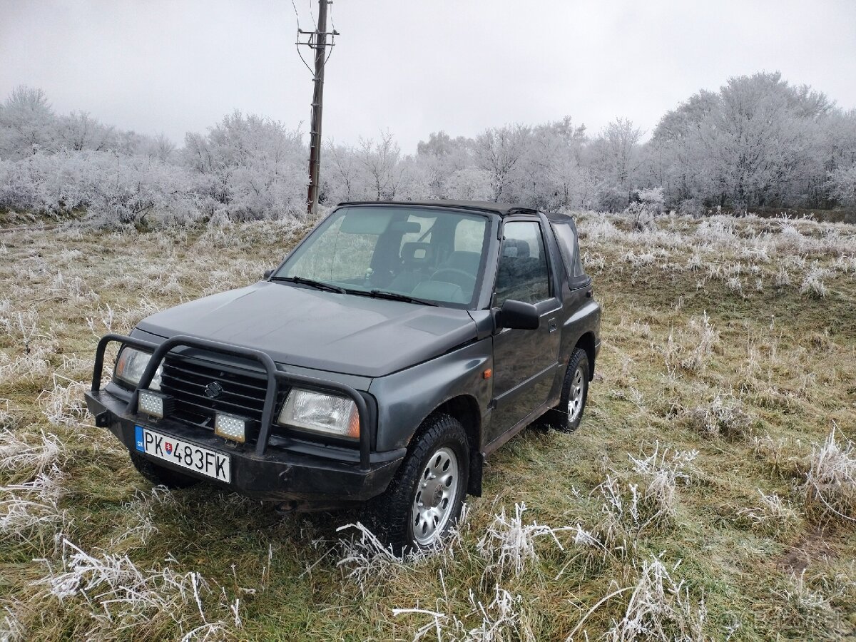 Suzuki Vitara Cabrio 1.6i 60kw M5 4X4 Rok 1991