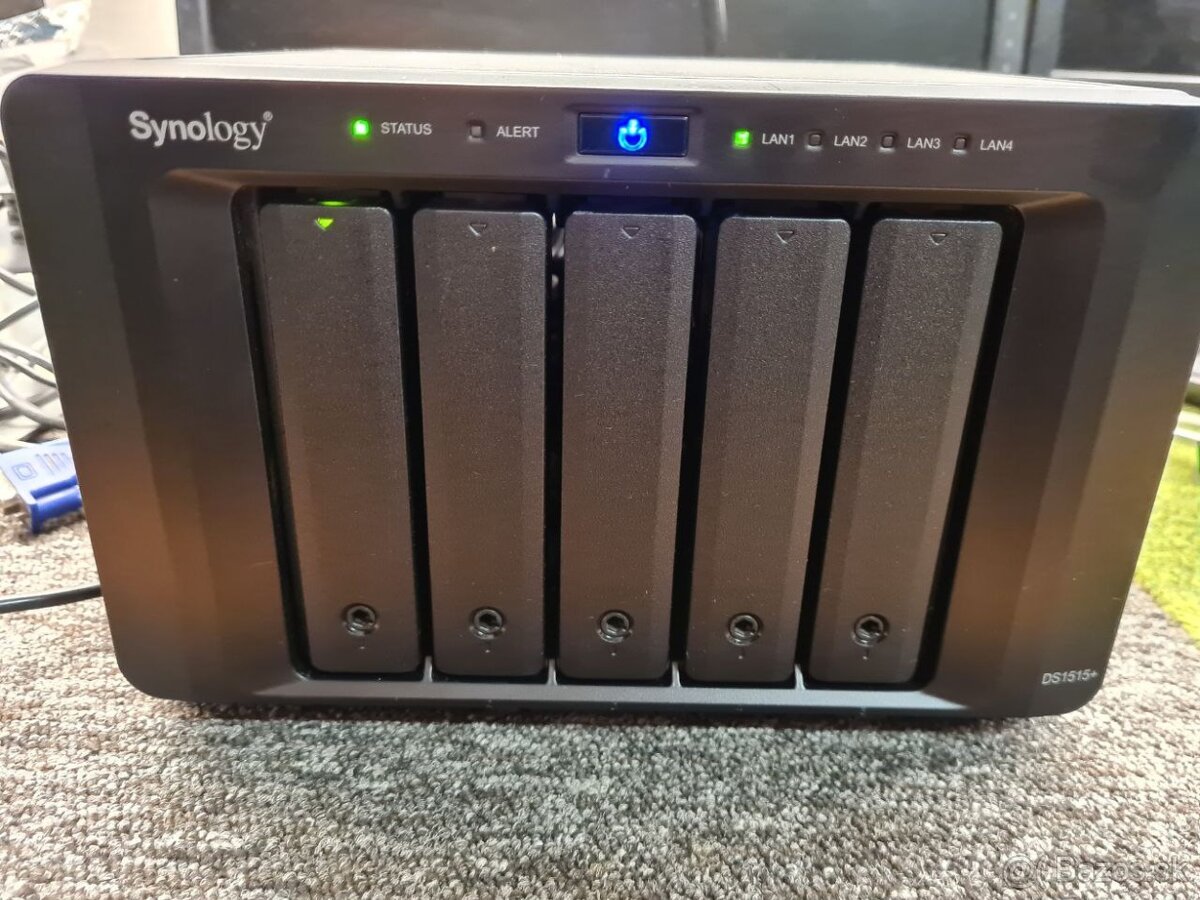 Synology DS1515+ po kompletnom servise +8Gb Ram