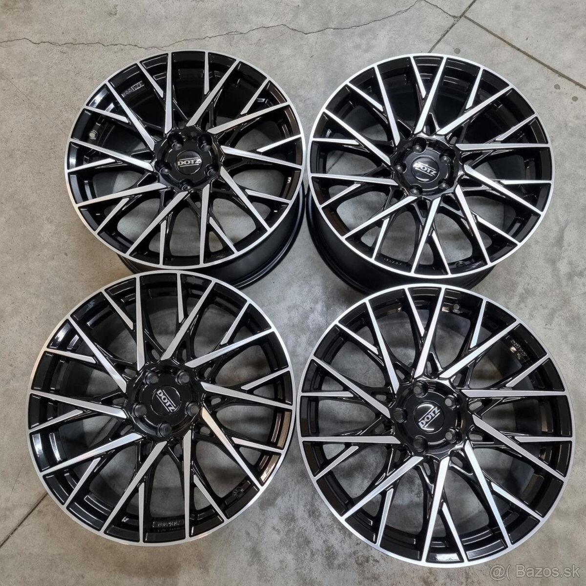 Dotz Fuji Dark disky nové 5x114.3 R19 ET48