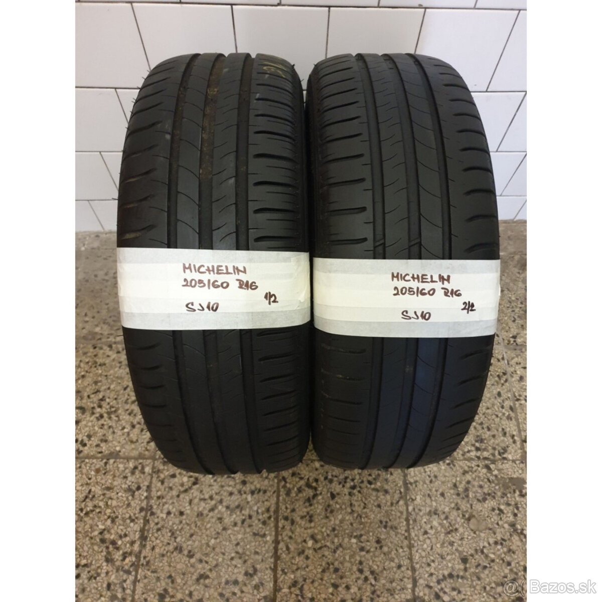 Letné pneumatiky pár 205/60 R16 MICHELIN