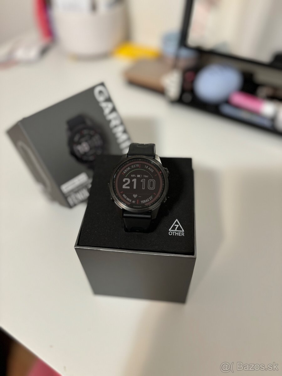 Garmin fenix 7s saphire solar pro 42mm