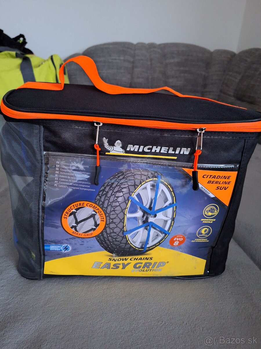 Michelin easy grip evo kompozitné snehové reťaze 15"