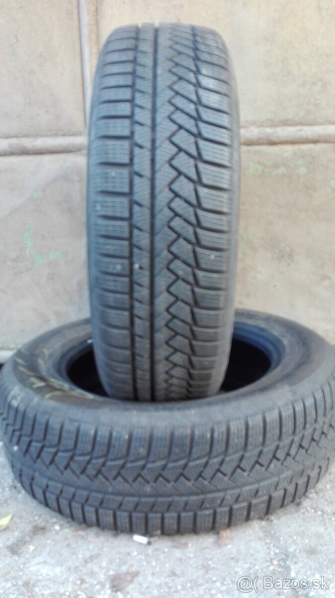 Predám 2-Zimné pneumatiky Continental WinterCo 215/65 R17