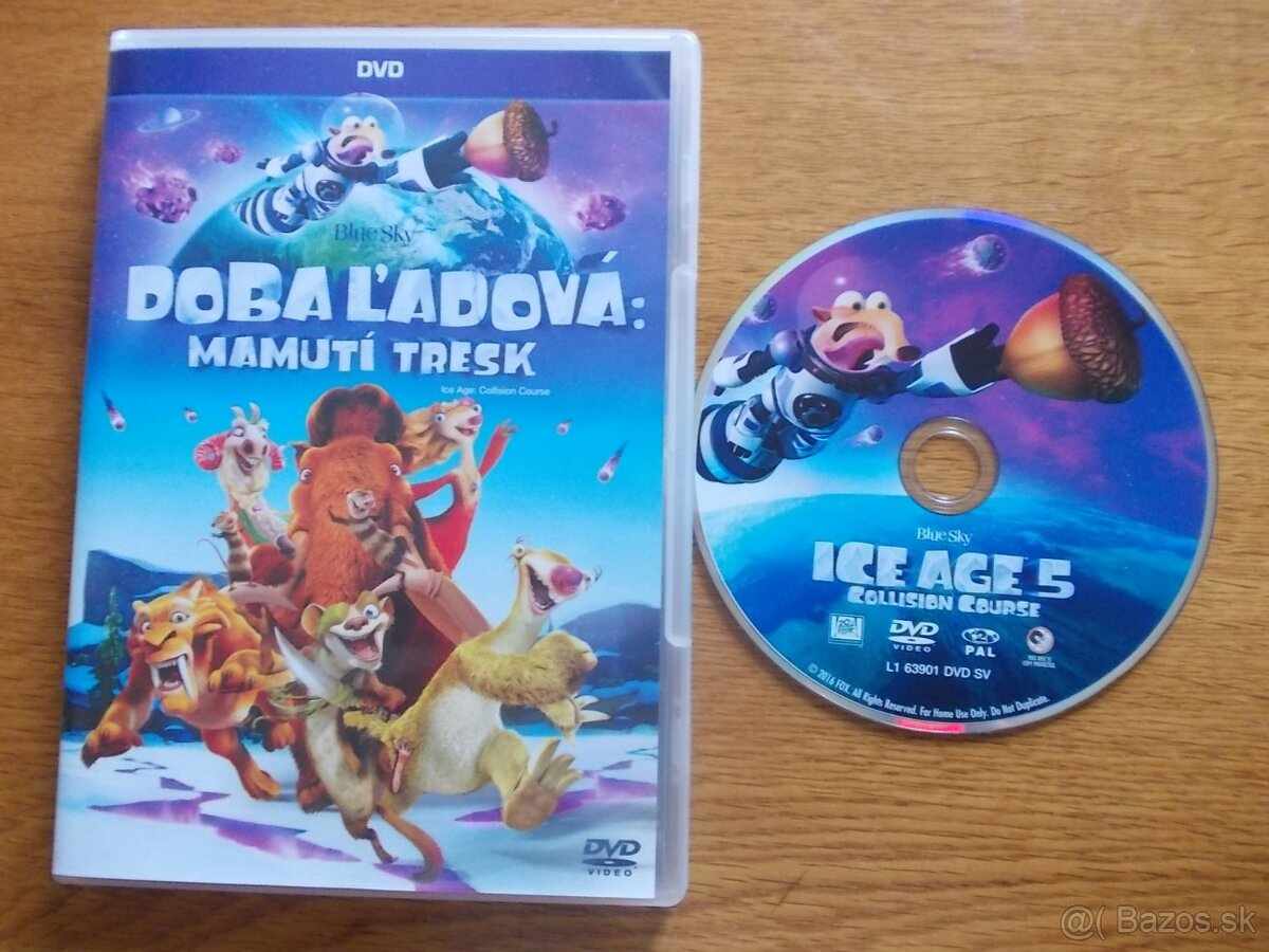 DVD Doba ladova 5 diel Mamutí tresk