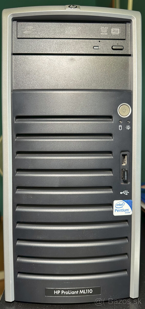 HP ProLiant ML110 Generation 5 Server + 24” display