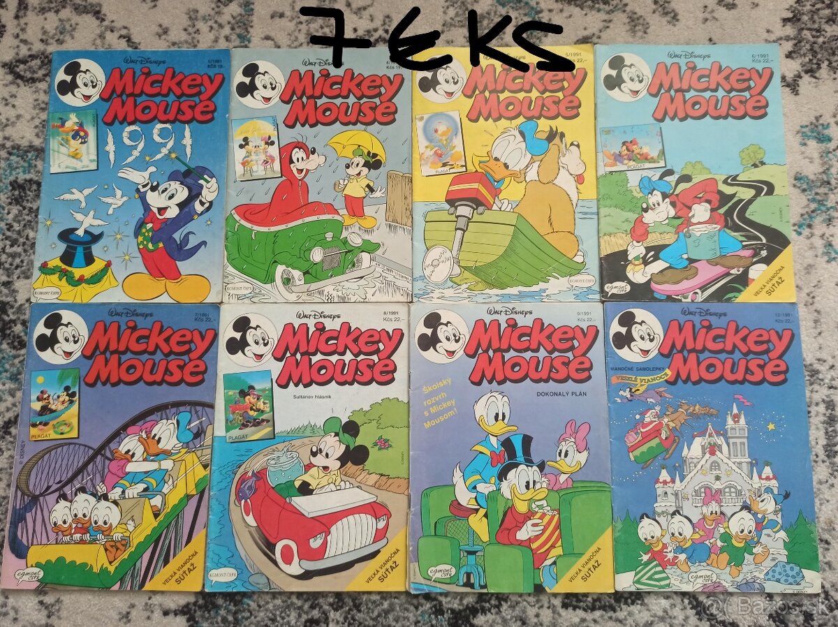 Komiksy Mickey Mouse a Traja patraci