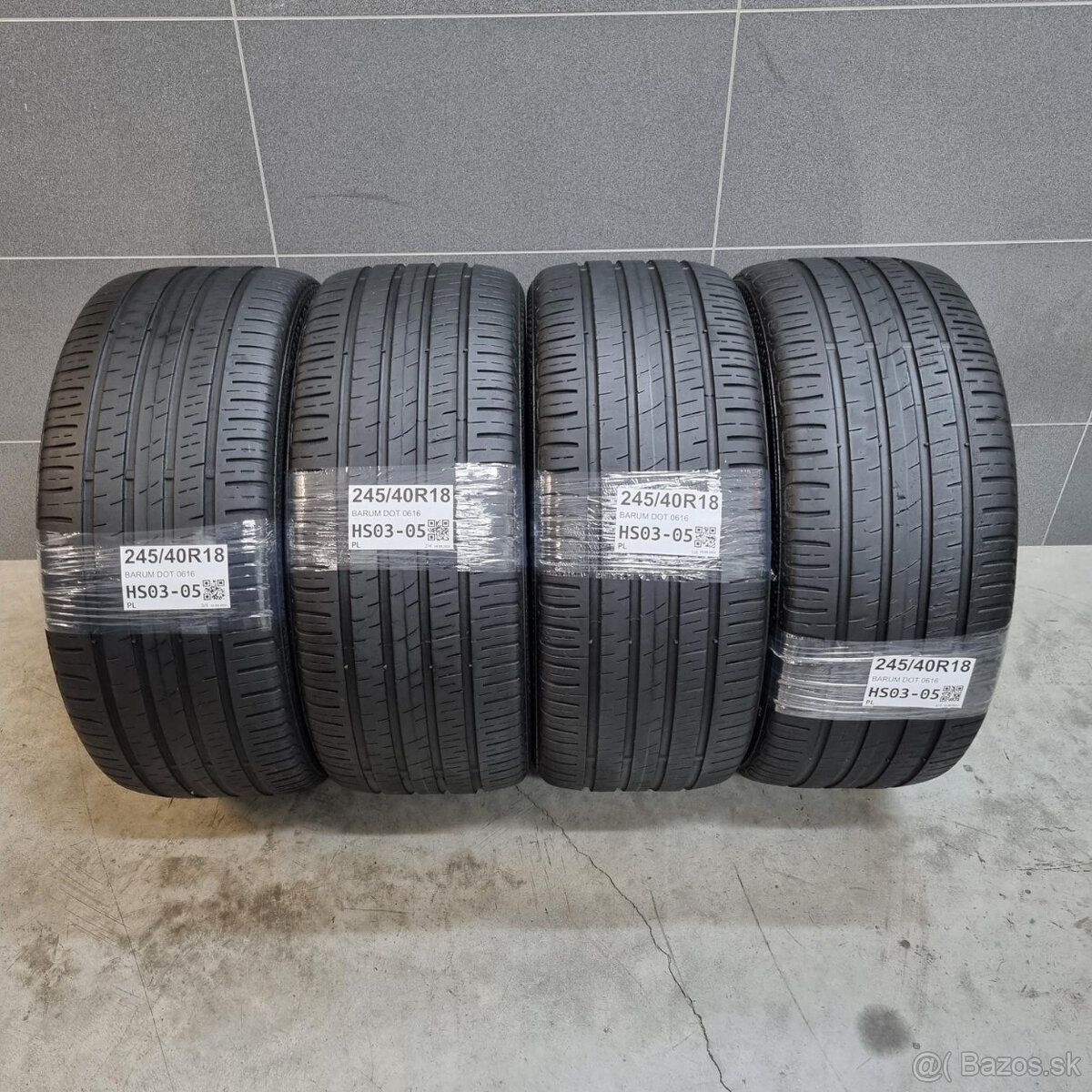 Letné pneumatiky 245/40 R18 BARUM DOT0616