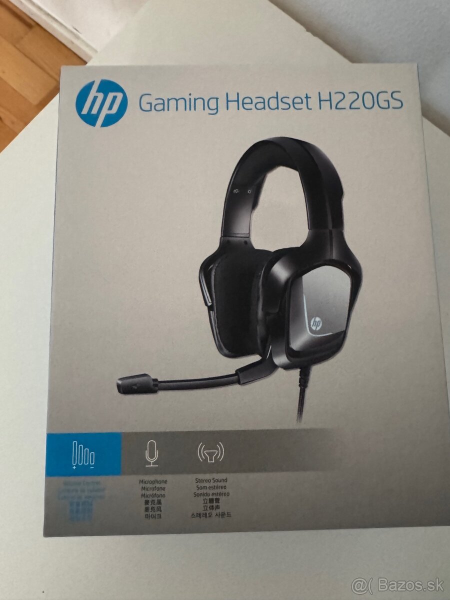 herné slúchadlá HP Gaming Headset H220GS